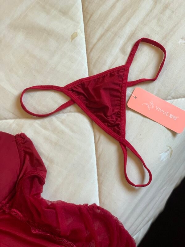 nuisette mini des ponges + string - Image 4