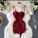 nuisette mini des ponges + string