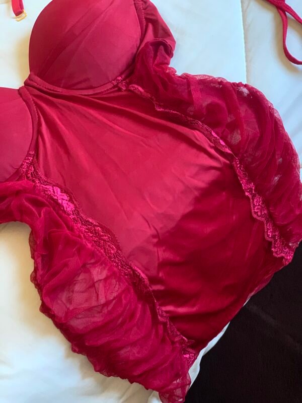 nuisette mini des ponges + string - Image 6