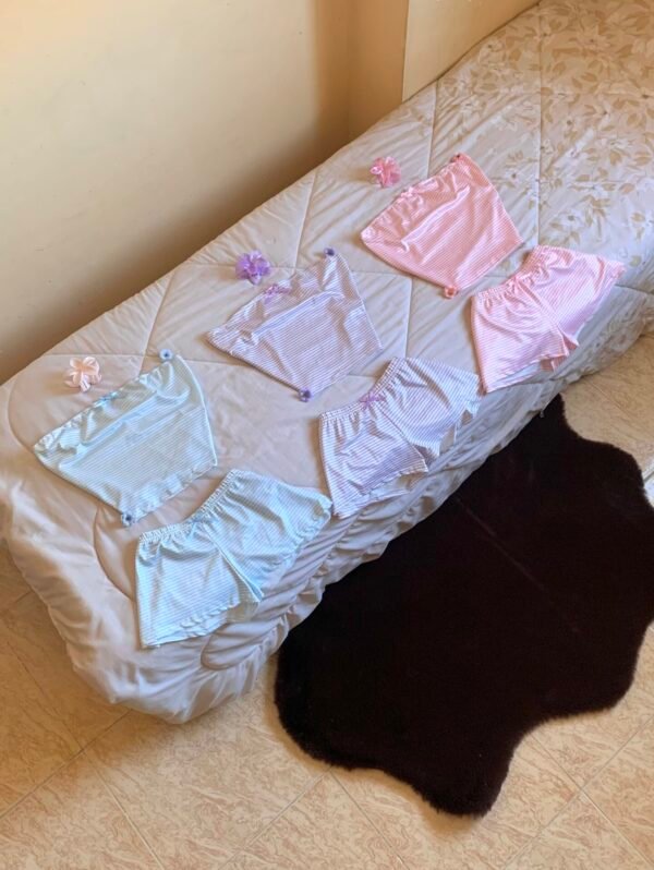 set pyjama short sleevless