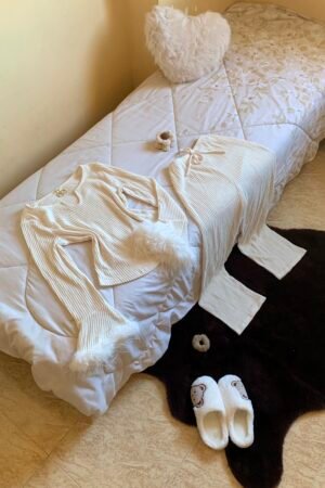 pyjama Fourrure Beige