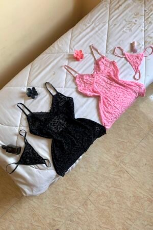 Set nuissette Leopard + sting